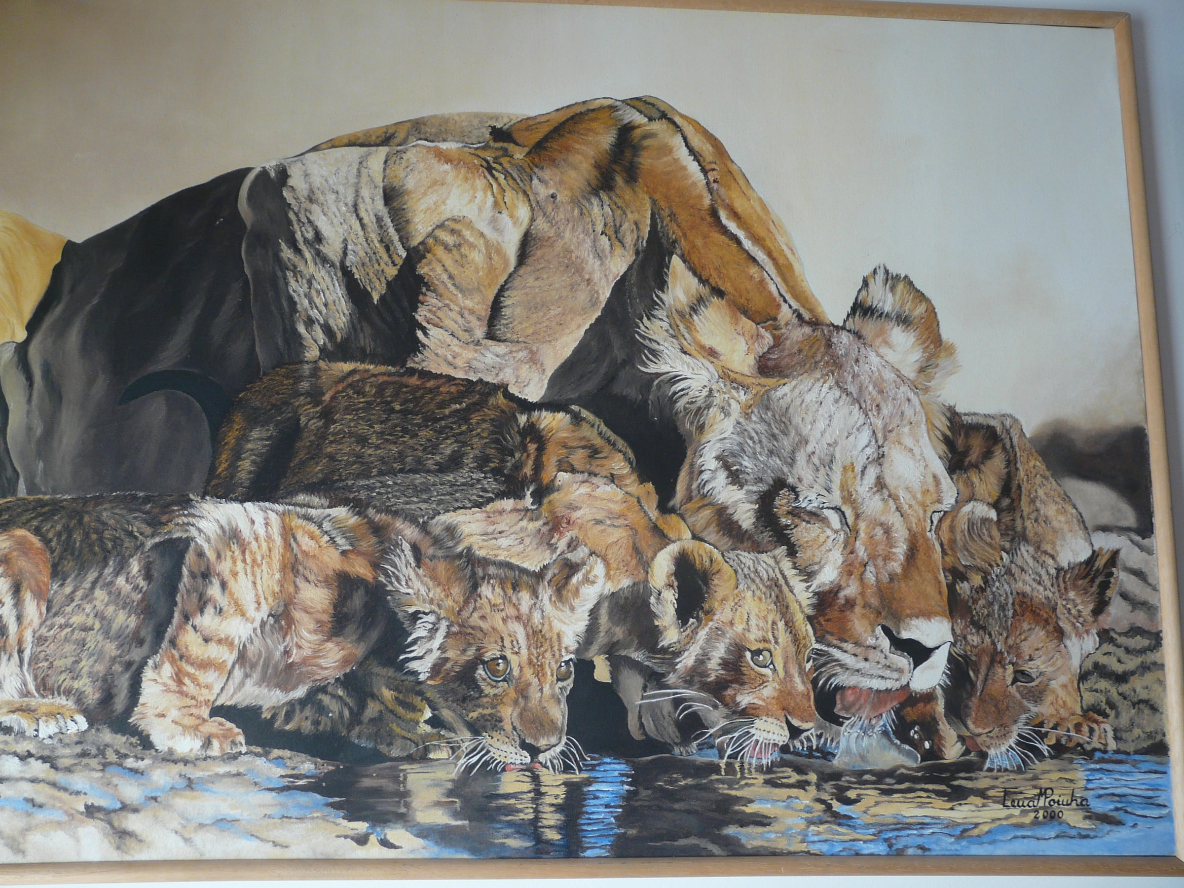 Mother And Cubs