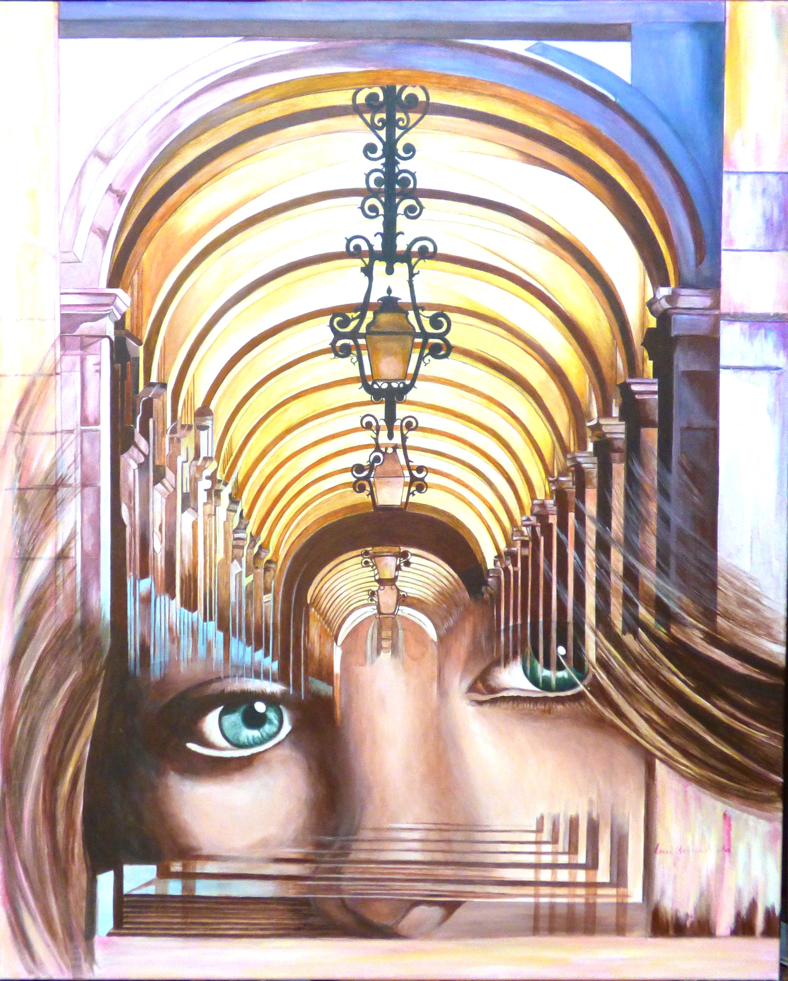 Arcada Do ComéRcio 80x100cms