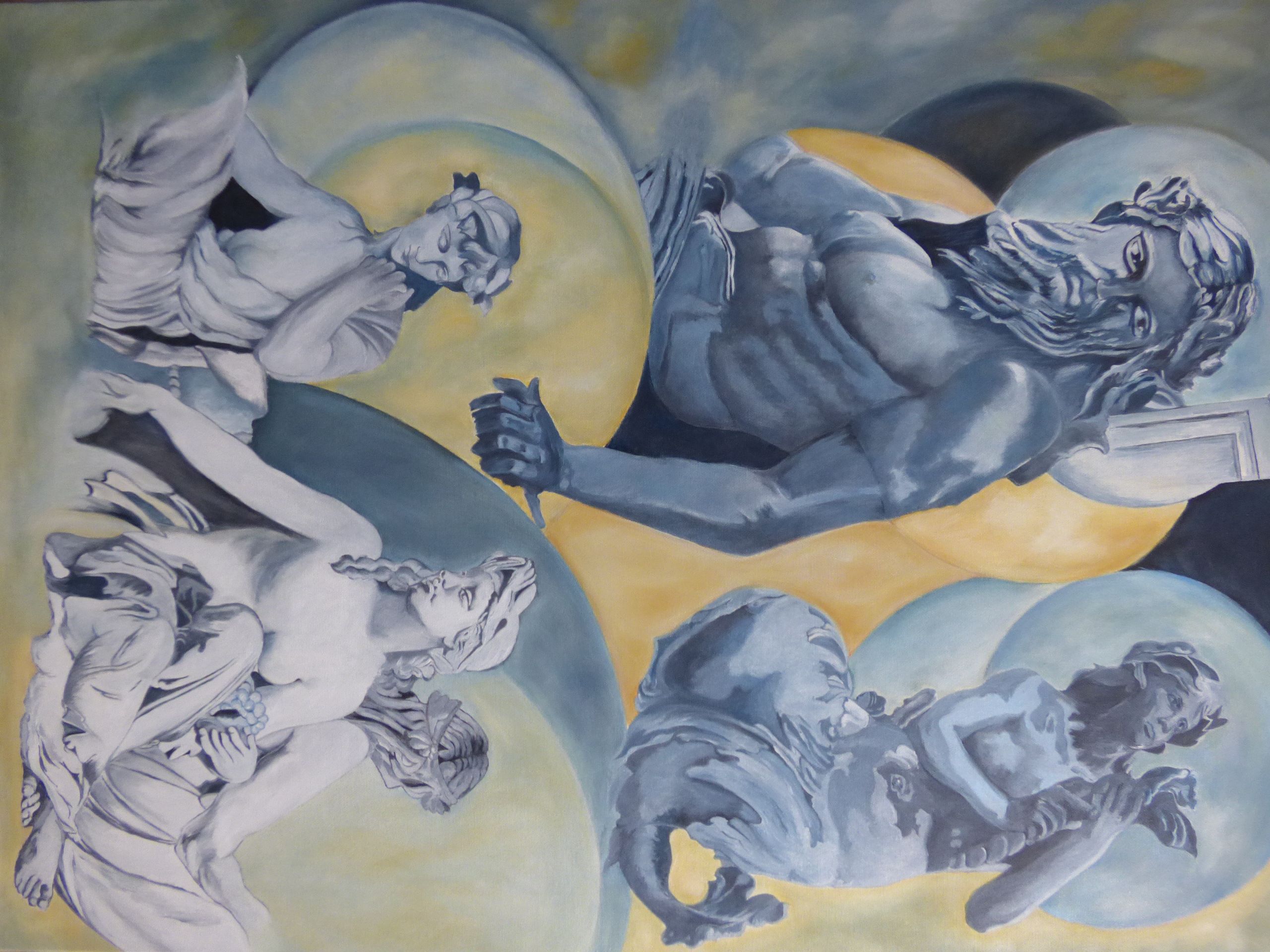 Cenas De Lisboa 90x60cms