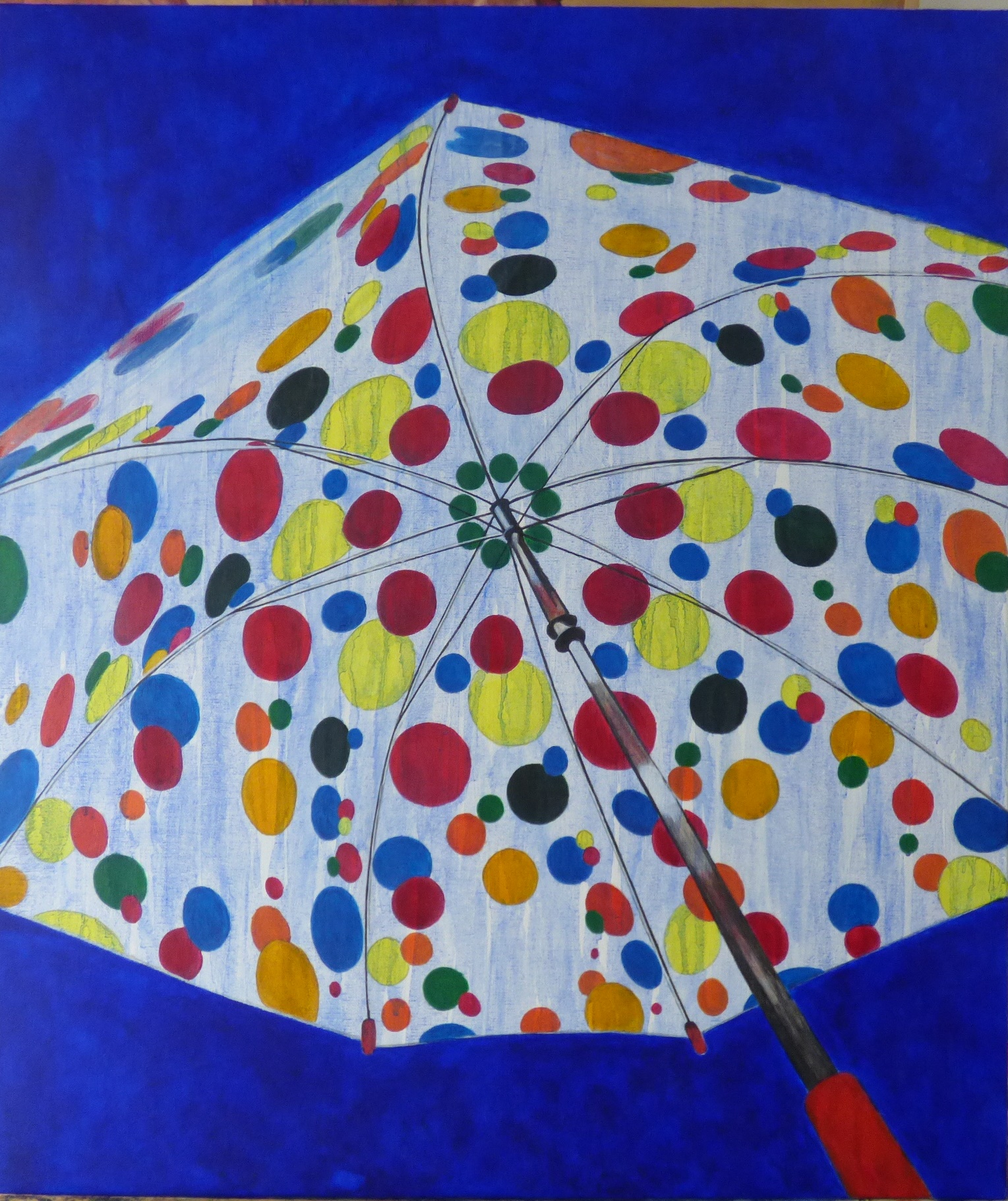 Chuva De Mil Cores 60x80cms