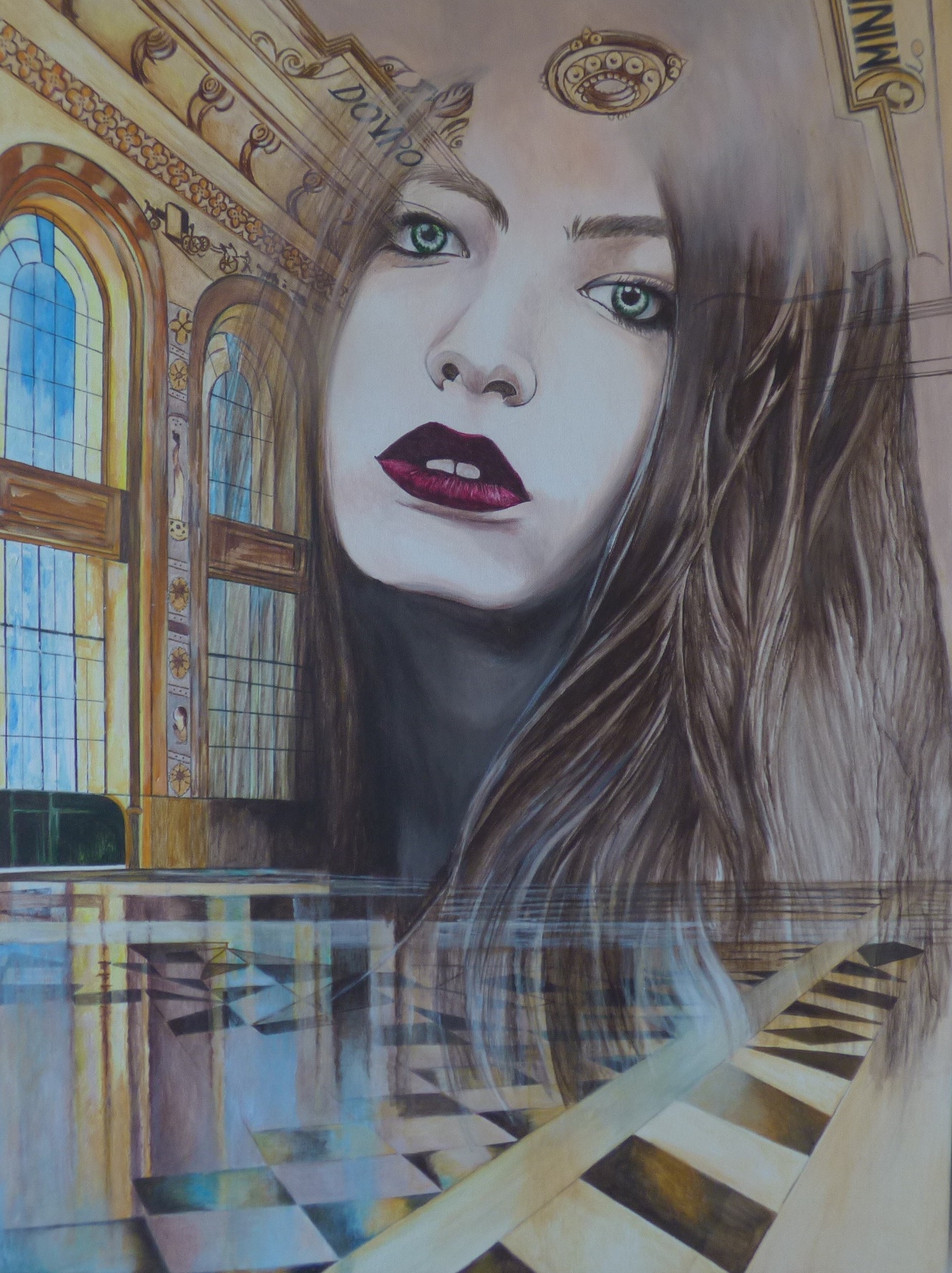 Estacao Sao Bento 60x80cms