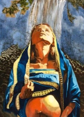 Maternidade 3 90x70cms