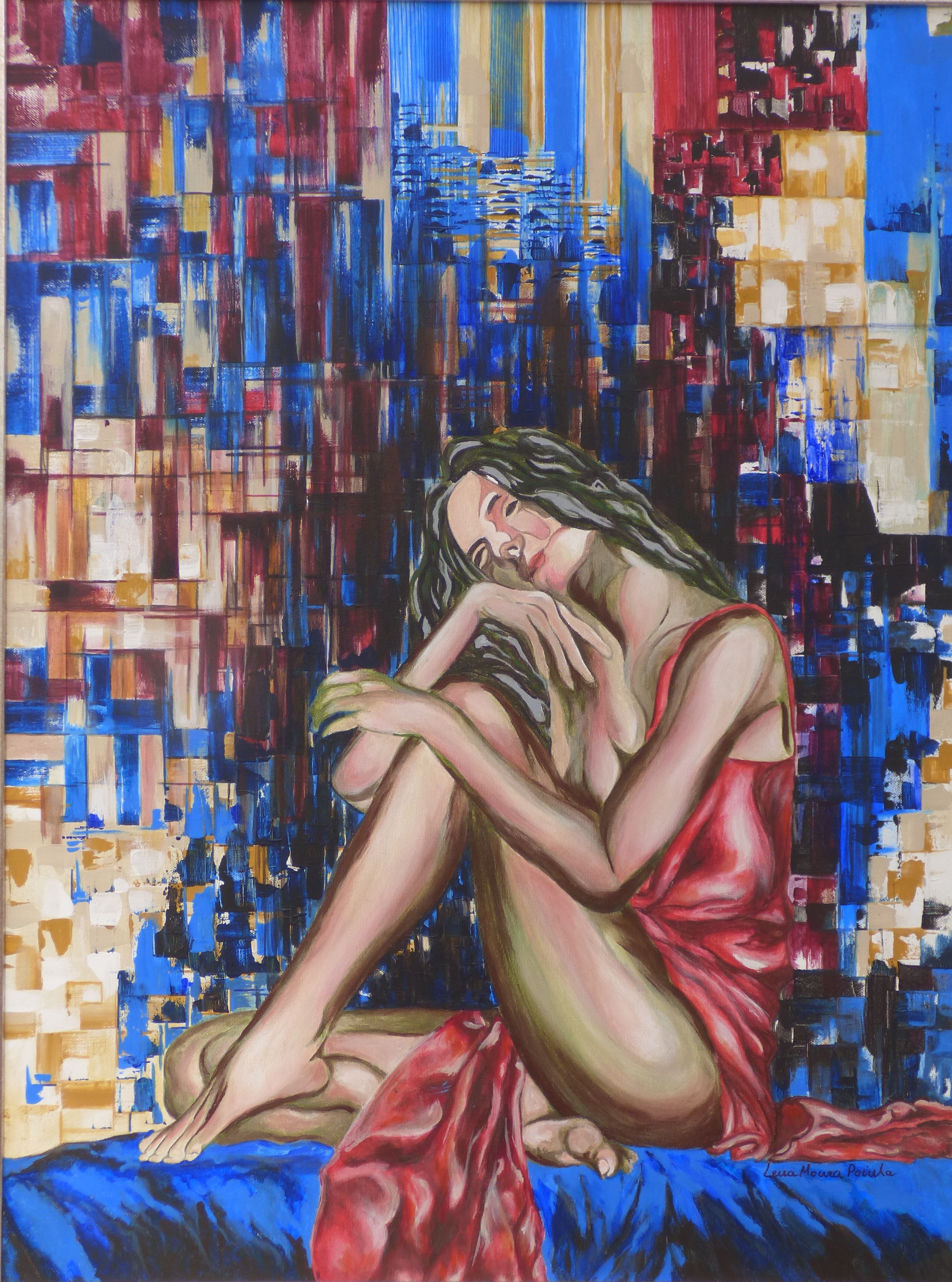 Meditando 80x60cms