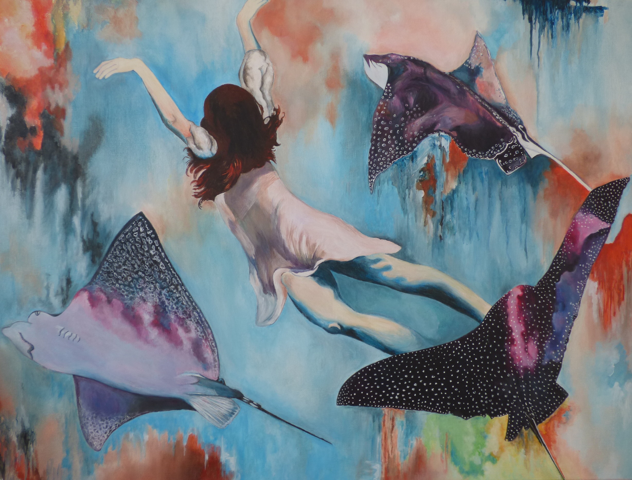 Mergulho Surreal 60x80cms
