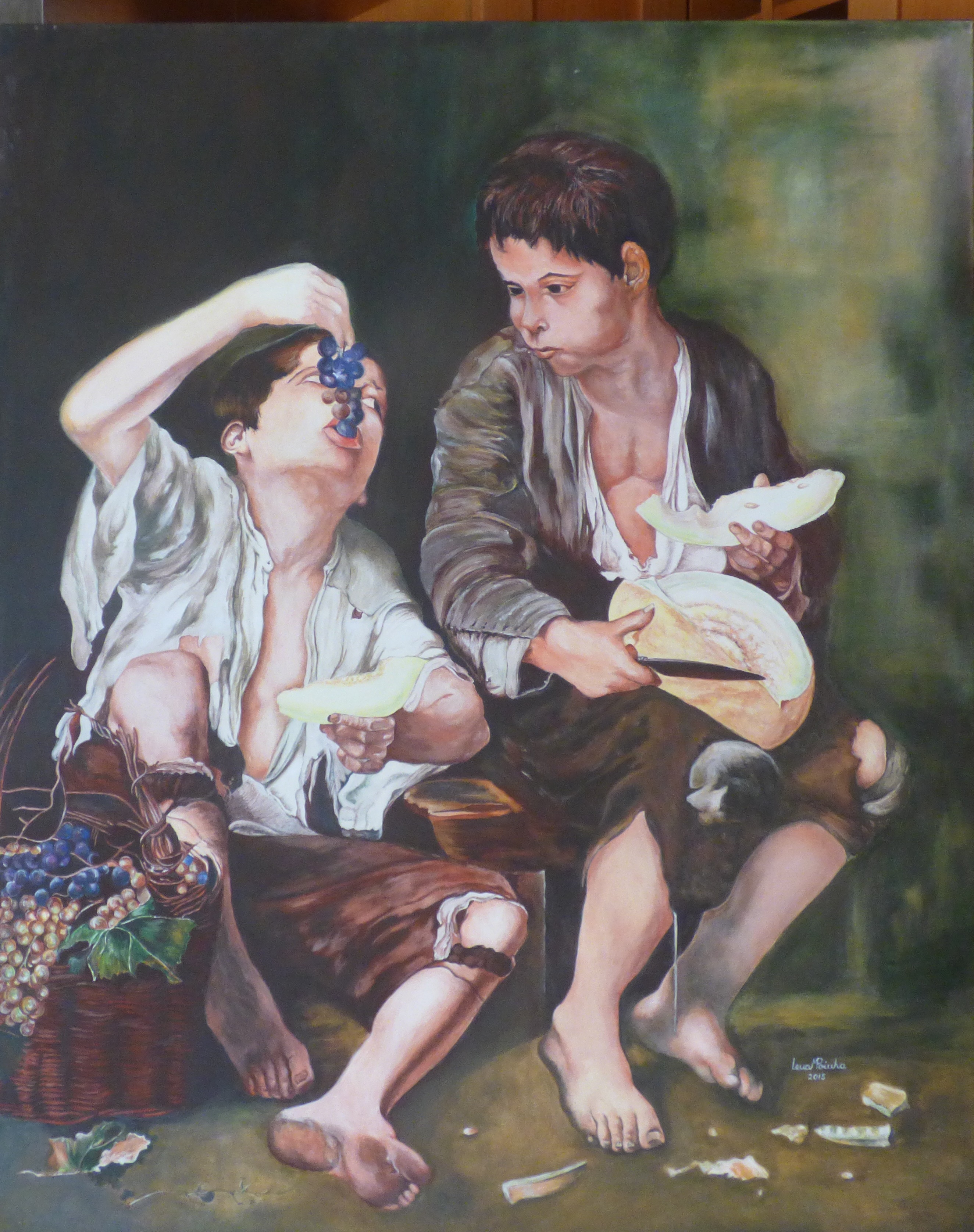 O Comedor De Melao 100x80cms