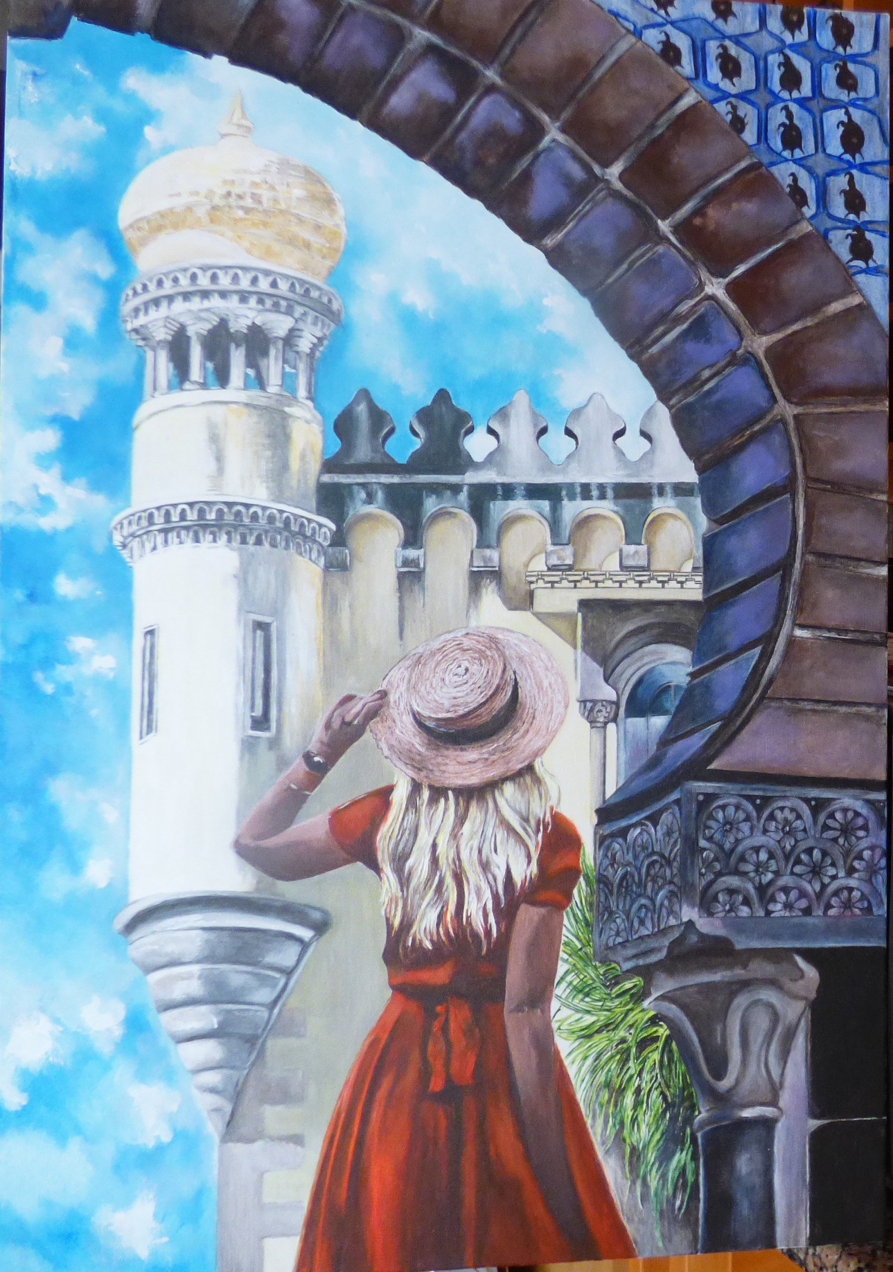 Olhares De Sintra 90x60cms