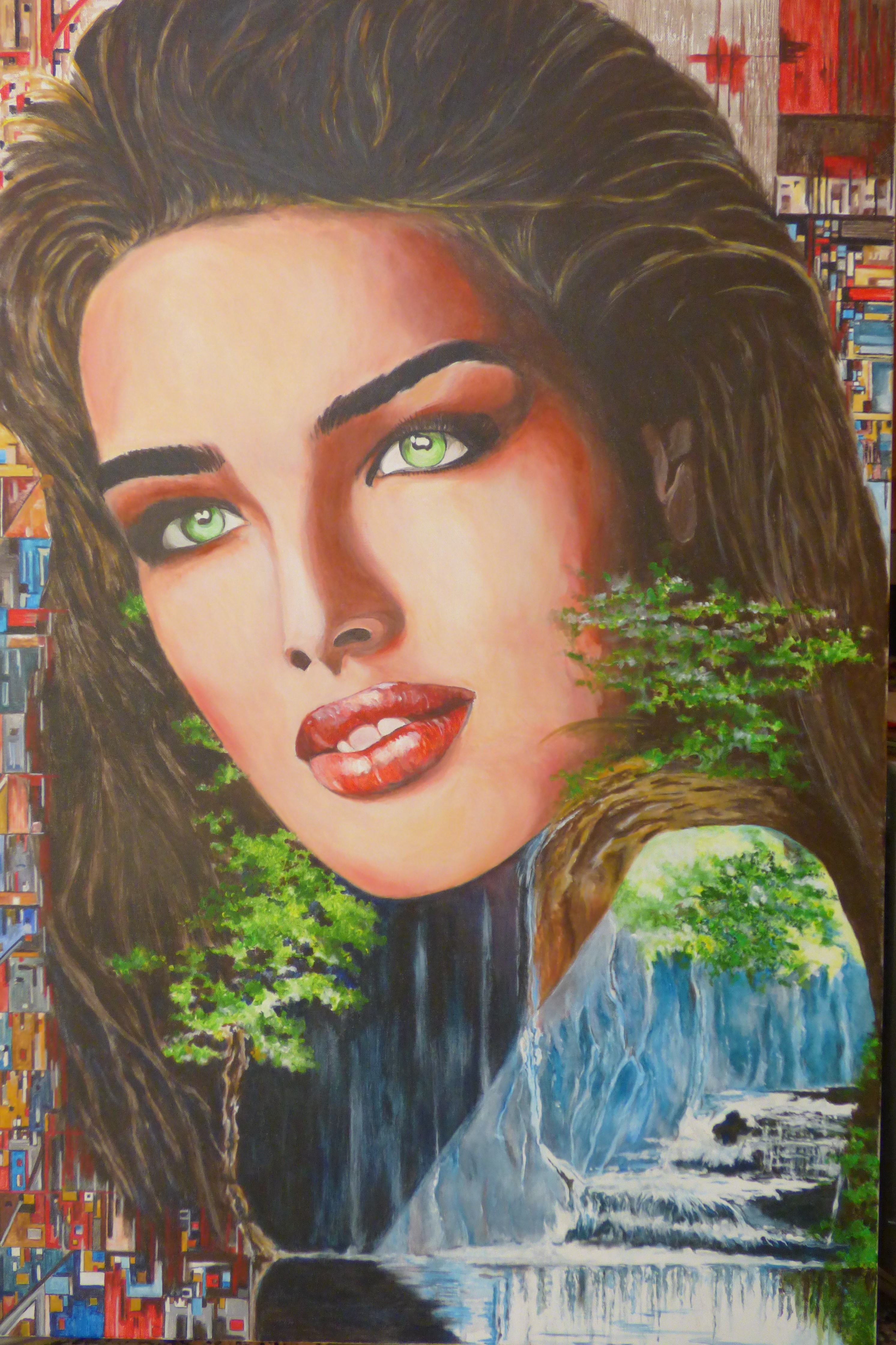 Olhos DAgua 90x60cms