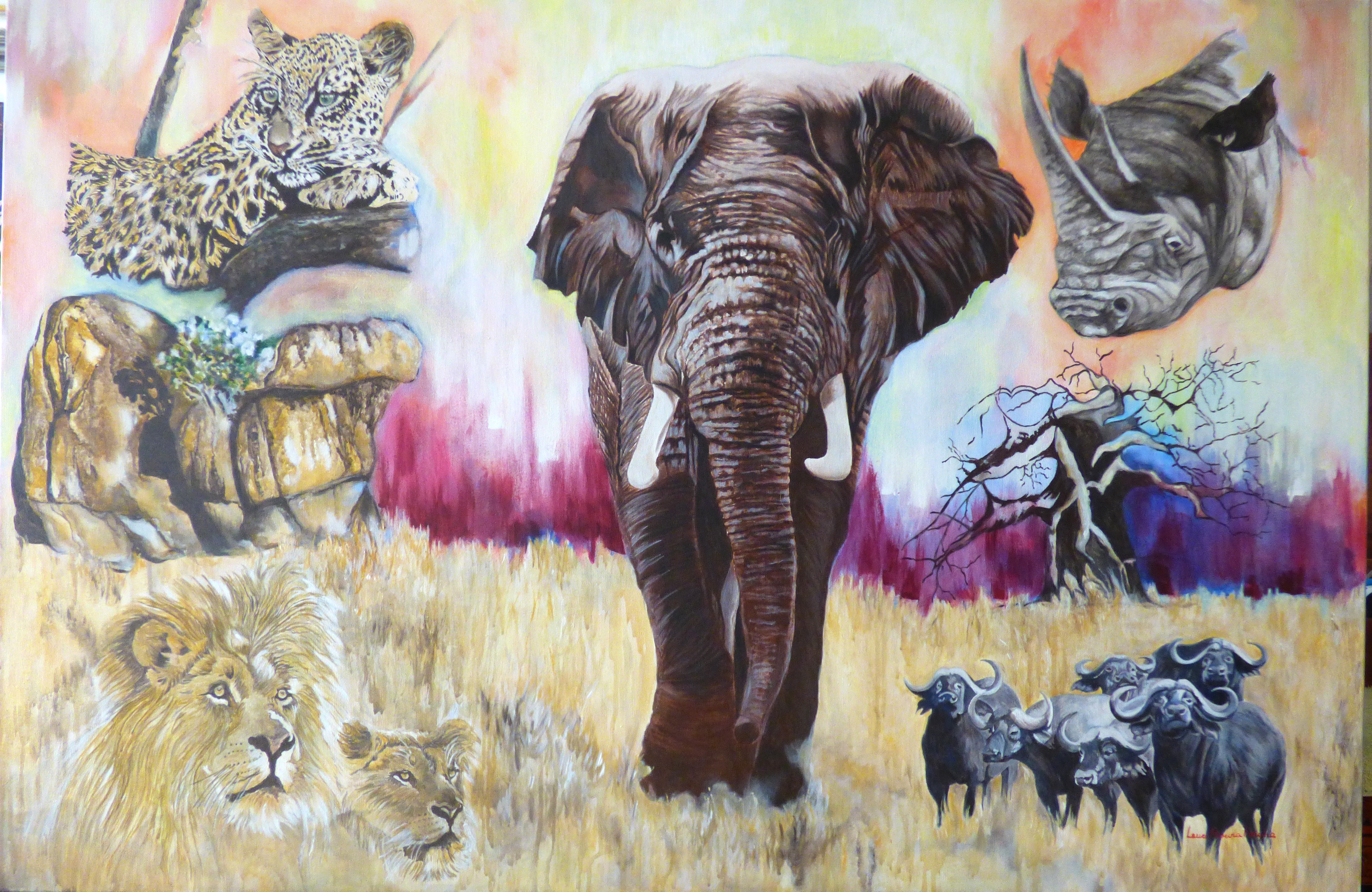 Os Magnificos 90x120cms