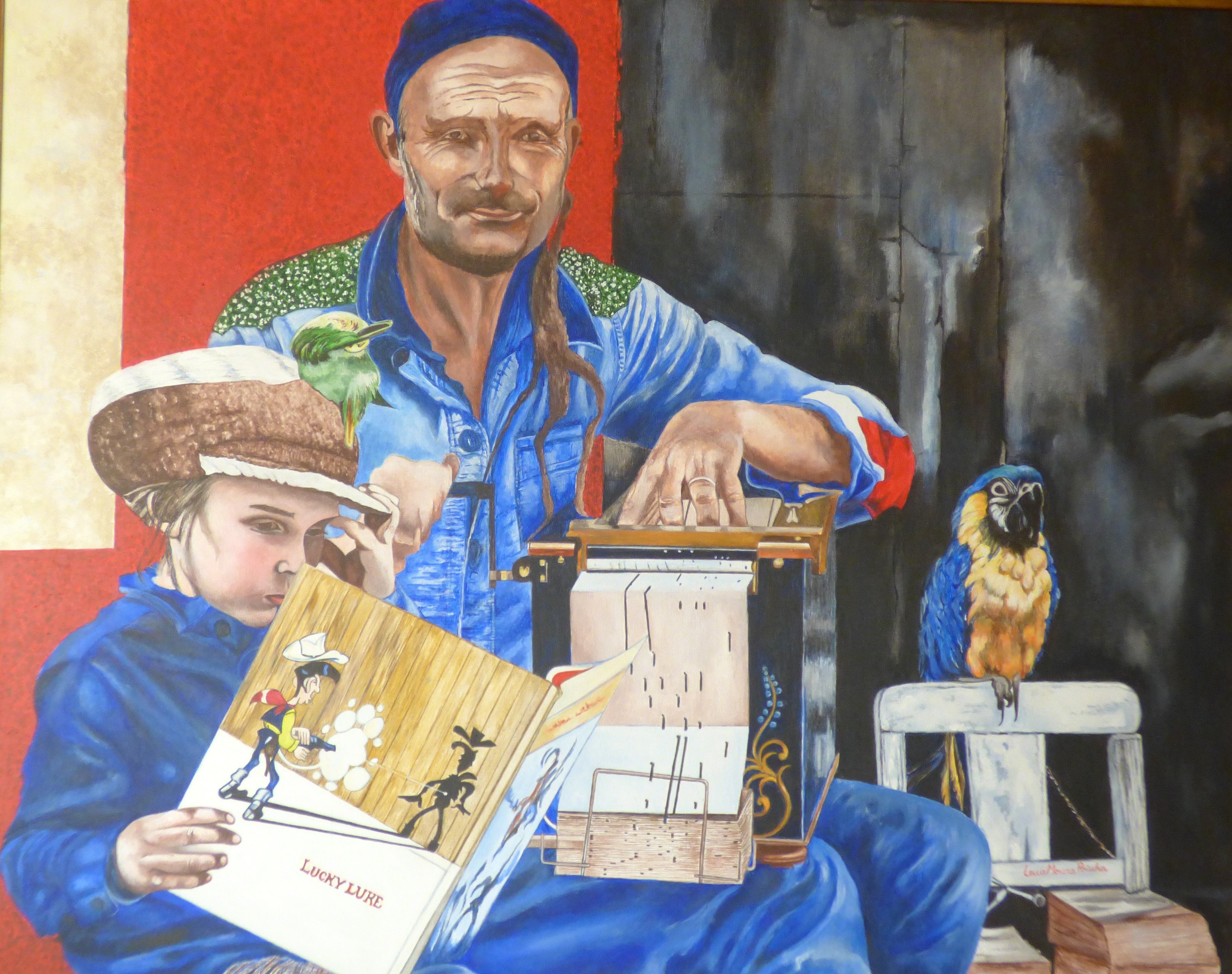 Tocador De Realejo 80x100cms